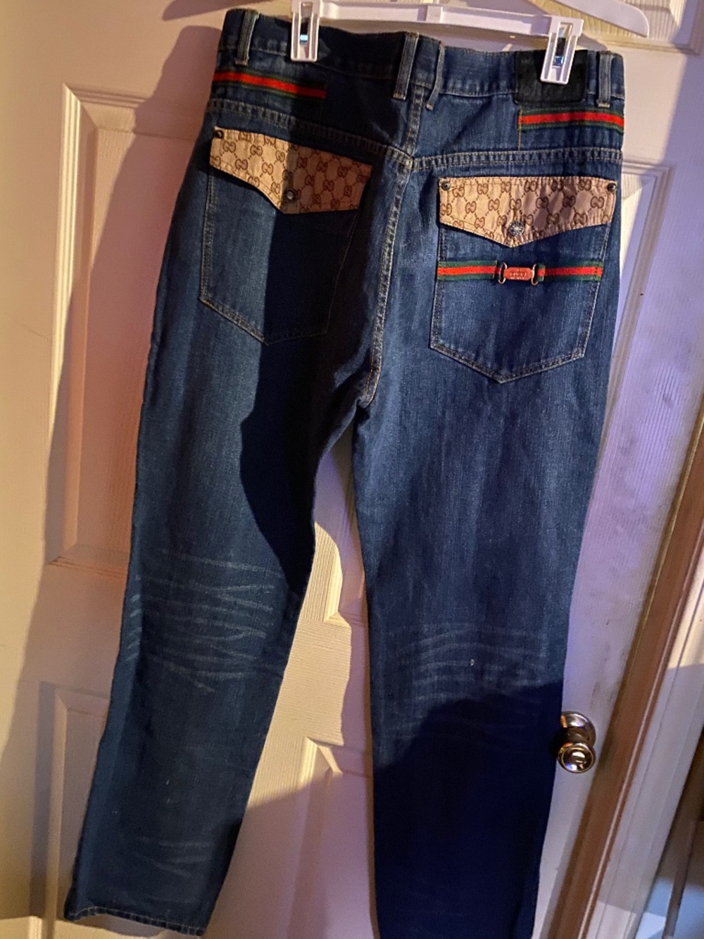 Gucci authentic men’s blue jeans
